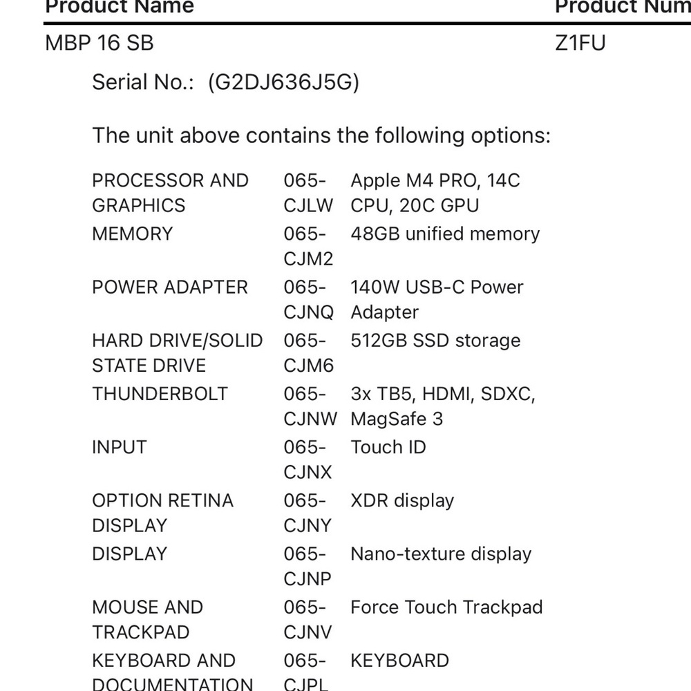 Apple MacBook Pro 16-inch in Silver - Picture 2 of 2